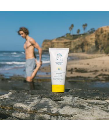 Oars + Alps Mineral SPF 30 Sunscreen Body Lotion Infused with Hyaluronic Acid Shea Butter and Coconut Oil Water and Sweat Resistant 6 Fl Oz Each 2 Pack - Buy Online on GoSupps.com