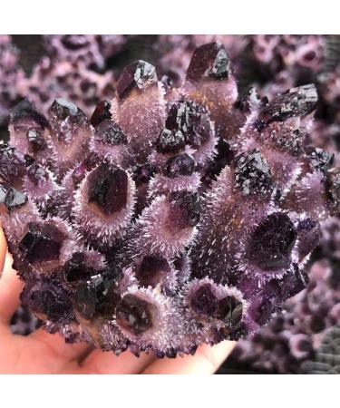 Hot Day Crystal Cluster Coffee Amethyst Processing from The Crystal Cluster Home Collections