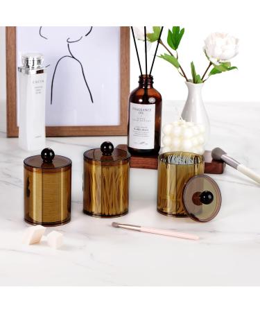 6-Piece Qtip Donor Set for Pharmacies & Bathrooms - Transparent Acrylic Storage for Cotton Balls Swabs Dental Floss & Hair Clips - Buy Online on GoSupps.com