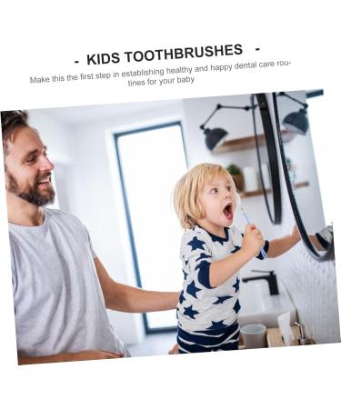 Shop TOVINANNA Soft Dandelion Baby Toothbrushes - 8 Pack Finger Toothbrushes for Safe Infant Dental Care - Buy Online on GoSupps.com