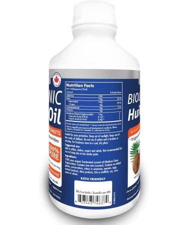 Naka Platinum 100% Organic Pure MCT Oil 20% Extra Bonus Size - 600 ml (500+100 Free) - Buy Online on GoSupps.com