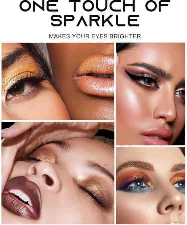  Yabauuop Cream Eyeshadow Stick Eyeshadow Pencil | Shimmer Eyeshadow Stick 6 Colors Shimmer Highlighter with Long Spicy Long Spices Glitter - Buy Online on GoSupps.com