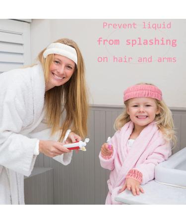 6 Pcs Face Wash & Spa Headband Set - Adjustable Elastic Hairbands for Skincare, Yoga, Sports, Shower - Buy Online on GoSupps.com