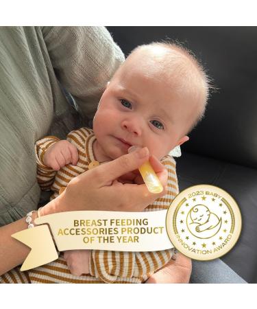 Haakaa Colostrum Collector Set - Reusable Silicone Breastfeeding Aid | 12 PK 0.1oz/4ml | Includes Clear Storage Cases & Cotton Wipes - Buy Online on GoSupps.com