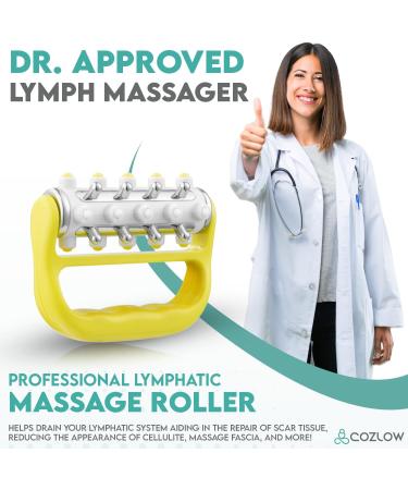 Myorelease Lymphdrainage Massager - Ultimate Fascia & Scar Tissue Relief | Cozlow Hand Massager for Legs - International Shipping Available - Buy Online on GoSupps.com
