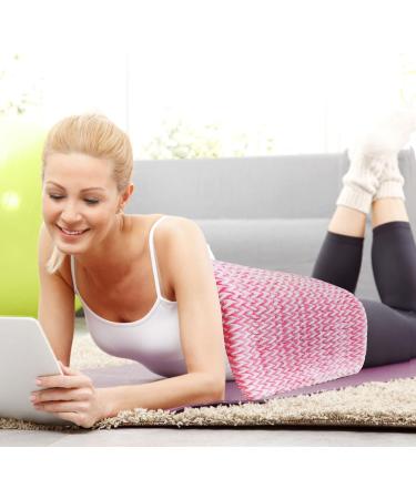 GOQOTOMO Fast-Heating Electric Heating Pad - Pain & Cramps Relief, 12 Heat Levels, 8 Timers, Machine Washable - PW01 Pink - Buy Online on GoSupps.com