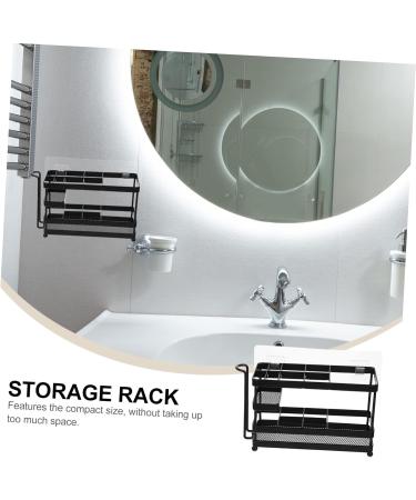 Buy Cabilock 4-Piece No-Drill Toothpaste Rack & Shower Organizer - Stylish Bathroom Storage Solution - Buy Online on GoSupps.com