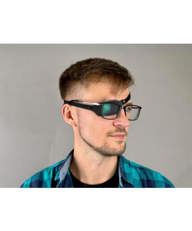 Buy Premium Leather Eye Patch for Men & Women | Slim Design for Left Eye - Stylish & Comfortable - Buy Online on GoSupps.com