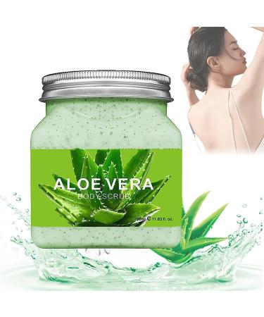 Aloe Vera Body Scrub, Aloe Vera Exfoliating Body Scrub, Black Underarm Scrub, Remove Dead Skin Dust, For All Skin Types