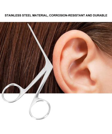 Stainless Steel Ear Forceps for Precision Ear Cleaning and Wax Removal | Ear Pick Tool for Effective Ear Treatment - Buy Online on GoSupps.com