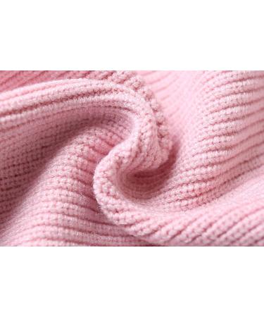 Smiling Pinker Toddler Girls Knit Cardigan - Soft & Warm Sweater with Pockets (4 Years, Pink) - Buy Online on GoSupps.com