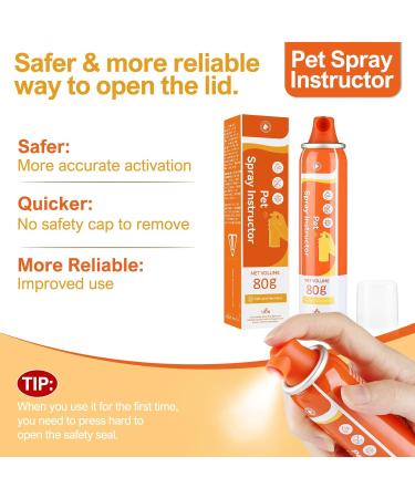 Spray Corrector for Dogs 80ml. 6 Pack Spray Corrector Dog Trainer Stops Barking Jumping Up Place Avoidance Aggression Dog Fighting and Food Stealing. Easy Safe Humane and Efficient Orange-6pk - Buy Online on GoSupps.com