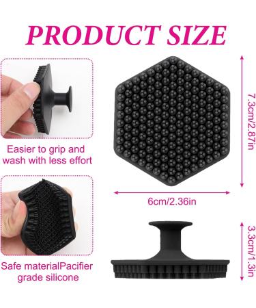 Silicone Facial Cleansing Brush - Gentle Exfoliation & Massage Scrubber for Radiant Skin - Buy Online on GoSupps.com