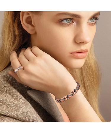 Cigmag Copper Bracelet for Women - Ultra Strength Magnet, 99% Pure Copper, Adjustable Tool & Gift Box - Magnetic Field Therapy - Buy Online on GoSupps.com