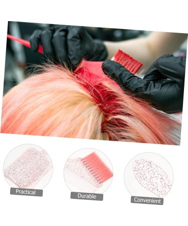 Housoutil 1 Set Highlighter Comb Hair Salon Dye Board Hair Dye Color Brush Foil Board Hair Frosting Kit Hair Kit Highlighting Kit Hair Coloring Tools Nylon Modeling Hair Color Board Pink - Buy Online on GoSupps.com
