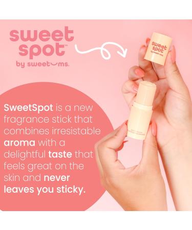 SweetSpot Flavored Solid Perfume Stick Portable Travel Perfumes for Women Long Lasting Fragrances Non Sticky Formula Natural Ingredients Fragrance Stick (Peach) - Buy Online on GoSupps.com