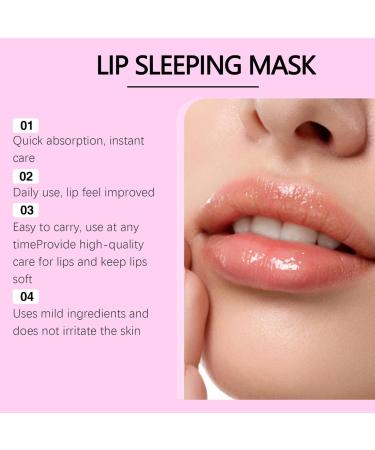 Lip Mask Lip Care Mask Lip Sleeping Mask Moisturizing Lip Balm for Lip Peeling Lightening Lip Wrinkles and Lip Care (3) - Buy Online on GoSupps.com