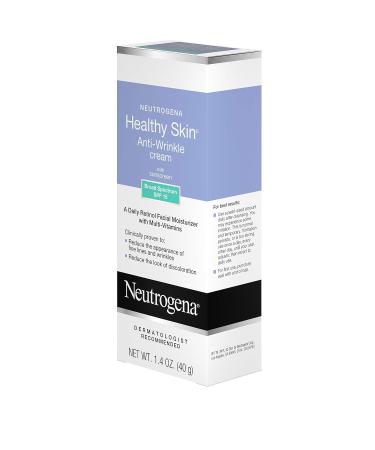 Neutrogena Healthy Skin Anti-Wrinkle Cream with SPF 15 - Original Formula 1.4 oz | Anti-Aging Sunscreen - Buy Online on GoSupps.com