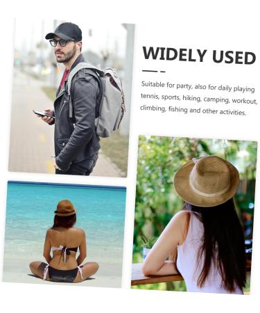 Healeved Mens Sun hat Hooey Hats for Men para el sol de Hombre Men s Hats Men's hat Sun hat for Men Fashion hat Men hat Summer Sports Sun Cap caps Polyester Man Decorate Breathable - Buy Online on GoSupps.com