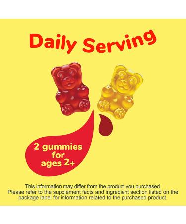 Lil Critters Fiber Digestive Support Gummies - Natural Fruit Flavor, 90 Count - Buy Online on GoSupps.com