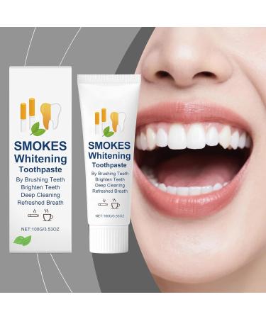 Toothpaste to promote gum health 100 g refreshing cleansing paste whitening scented toothpaste for deep cleaning against bad breath and prevention of discolouration of - Buy Online on GoSupps.com