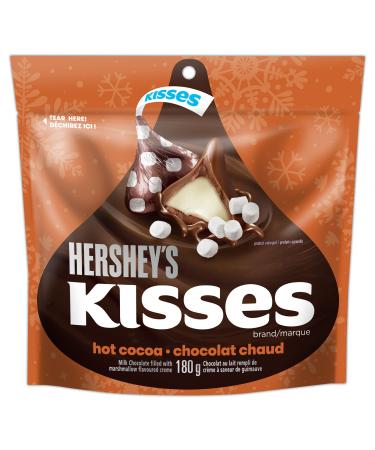 Hershey's KISSES Hot Cocoa Holiday & Christmas Candy 180g