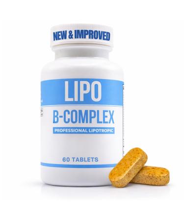 Legere Pharmaceuticals Lipo B-Complex Lipo BC 60 Tablets Manufactured for ES Global Brands