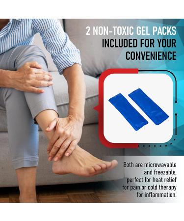 Plantar Fasciitis Relief Wrap with Extra Gel Pack - FSA/HSA Eligible (Small/Medium) - Buy Online on GoSupps.com