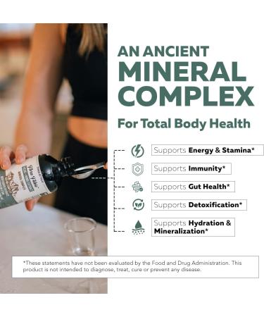 Flora Fulvic | Fulvic Acid + Humic Acid Complex 550 mg | Mined in Utah Prehistoric Deep Earth Extract | Immunity Gut Digestion Natural Trace Mineral Complex Fulvic Acid Supplement 8 fl oz. - Buy Online on GoSupps.com