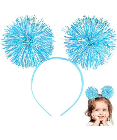 Tinsel Headband with Balls Kids Foil Strips Head Boppers Glitter Christmas Hair Band Performance Stage Cosplay Hair Accessories Head Boppers - Buy Online on GoSupps.com