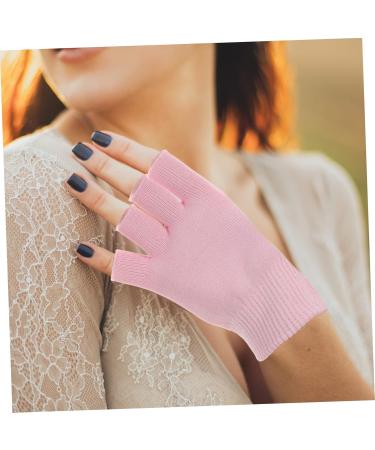 minkissy 1 Pair Fingerless Mittens Mositurizing Mitten Hydrating Gloves Gel Gloves Mittens Kids Manicure Gloves Lotion Gloves Hand Moisturizer Gloves Fingerless Gloves Moisturizing Spa - Buy Online on GoSupps.com