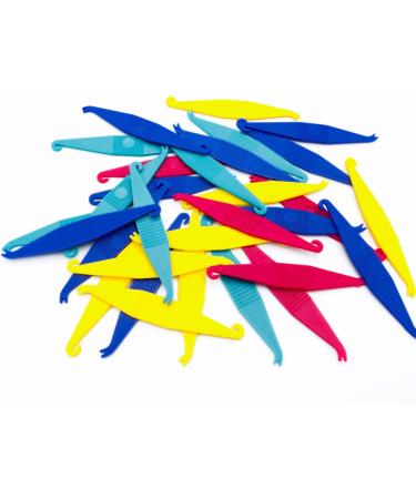 EvaGO Dental Elastic Rubber Bands Placers - Multi-Color Orthodontic Elastic Placers for Braces | 30 Pieces | International Shipping - Buy Online on GoSupps.com
