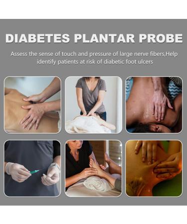 Healifty 2pcs Diabetic Test Pen | Triangle Shape | Monofilament Pen | Foot Tester | Neuropathy Test Needles | Diagnostic Tools - White - Buy Online on GoSupps.com