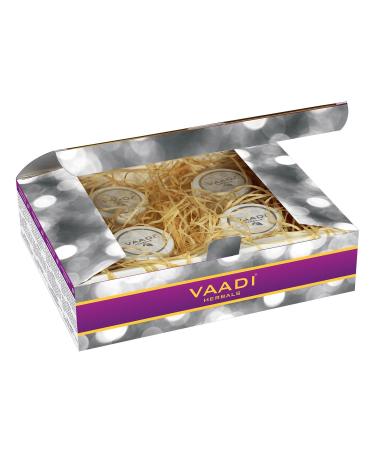 Vaadi Herbals Silver Facial Kit - All Natural with Pure Silver Dust Rosemary & Lavender Oil - 70g for All Skin Types - Buy Online on GoSupps.com