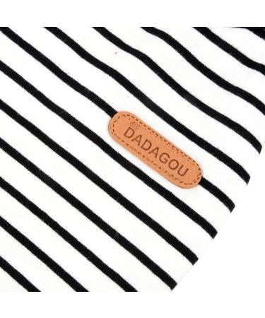 Zweitea Summer Dog Shirts for Small Dogs - Striped Breathable Cotton Tank Tops for Chihuahua & Pets - Soft Sleeveless T-Shirts in Black (M) - Buy Online on GoSupps.com