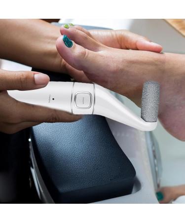 Electric Callus Remover - Rechargeable Adjustable Speed Electric Foot File Portable Powerful Callus Remover Tool Foot Scrubber File for Smooth Heels Foot Grinder - Buy Online on GoSupps.com