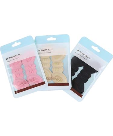 Heel Grips Pads - 3 Pairs of Breathable Anti-Slip Self-Adhesive Shoe Protectors for Blister & Pain Relief - International Shipping Available - Buy Online on GoSupps.com