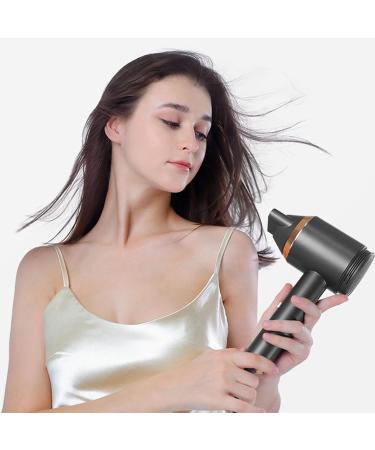 Professional Ionic Hair Dryer Magnetic Nozzle Portable Blow Dryer for Home Travel (US Plug 110V) - Buy Online on GoSupps.com