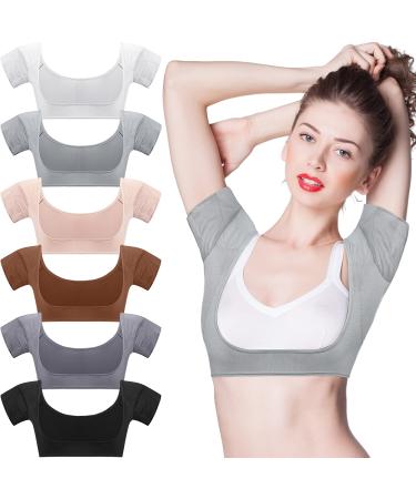 Handepo armpit welding vest breathable weld-resistant for women and girls 6 pieces available in different colors XX-Large XXL available in different colors