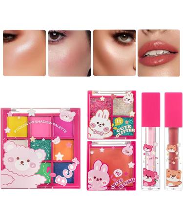 Makeup Set for Women - Cosmetic Set with Eyeshadow Palette Lipstick Blush Teen Makeup Sets - For Travel Business Trips Home School Girlfriend Wife Sister Daughter - Buy Online on GoSupps.com
