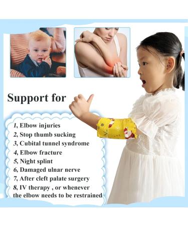 Kid's Elbow Immobilizer Splint & Arm Restraint Wrap - Prevent Hand-to-Face Habits - Buy Online on GoSupps.com