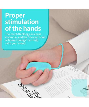 Calm Carry Anxiety Device - Compact Handheld Sleep Aid for Adults | Relaxation & Sleep Support in Blue (S - Buy Online on GoSupps.com