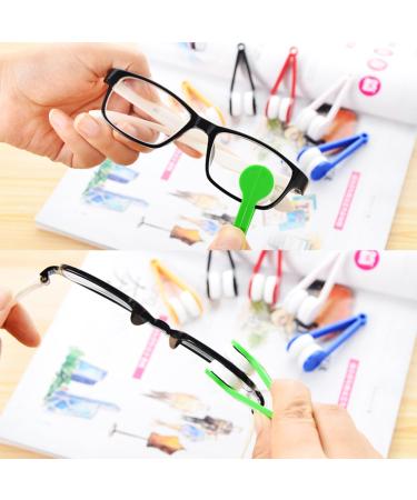 20-Piece Mini Ultrafine Fiber Glasses Lens Cleaner & Soft Brush Set | Perfect Glasses Cleaning Tool & Clip for Streak-Free Lenses - Buy Online on GoSupps.com