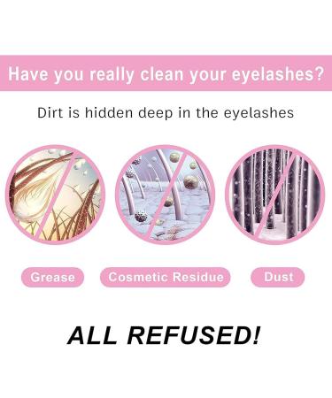 Eyelash Extension Cleanser | Foaming Lash Shampoo & Cleaning Solution for Extensions | Buy Now for International Shipping - Buy Online on GoSupps.com