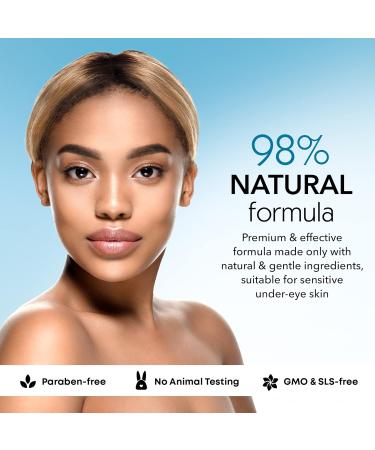 Best Eye Cream for Dark Circles & Puffiness | Retinol & Collagen Formula | Anti-Aging Under Eye Treatment Made in USA - Buy Online on GoSupps.com