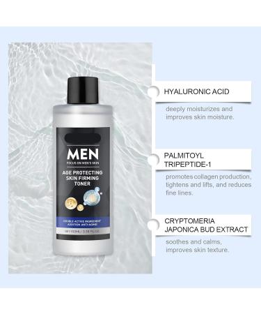 Men's Firming Toner - Facial Moisturizer For Hydration Deep Nourishment & Fine Lines Reduction Daily Skin Care(2PCS) - Buy Online on GoSupps.com