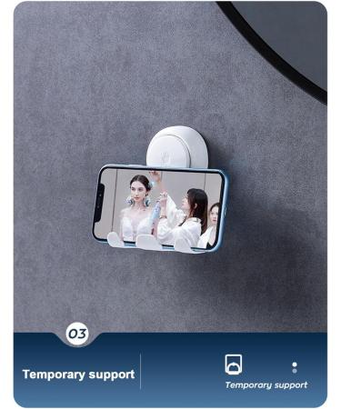 Rolempon Shower Razor Holder - Reusable Self-Adhesive Wall Suction Hooks for Razors Towels and Coats - Buy Online on GoSupps.com