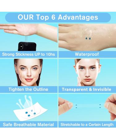 Invisible Face Lift Tapes for Instant Youthful Skin - International Shipping Available - Buy Online on GoSupps.com