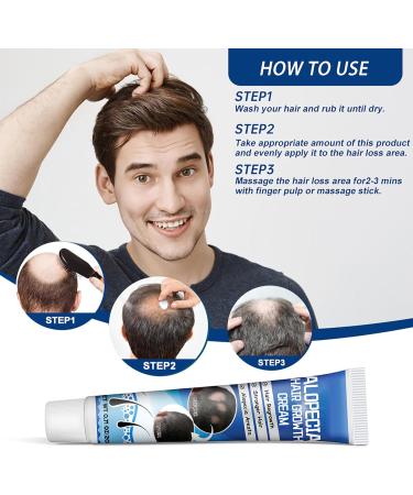  G n rique Baldness Cream - 20g Hair Growth Oil for Fast-Acting Effective Use Anti-Alopecia with High Hairline Solution Hairless Baldhead Hair Development Moisturizer for Men Women Thinning - Buy Online on GoSupps.com